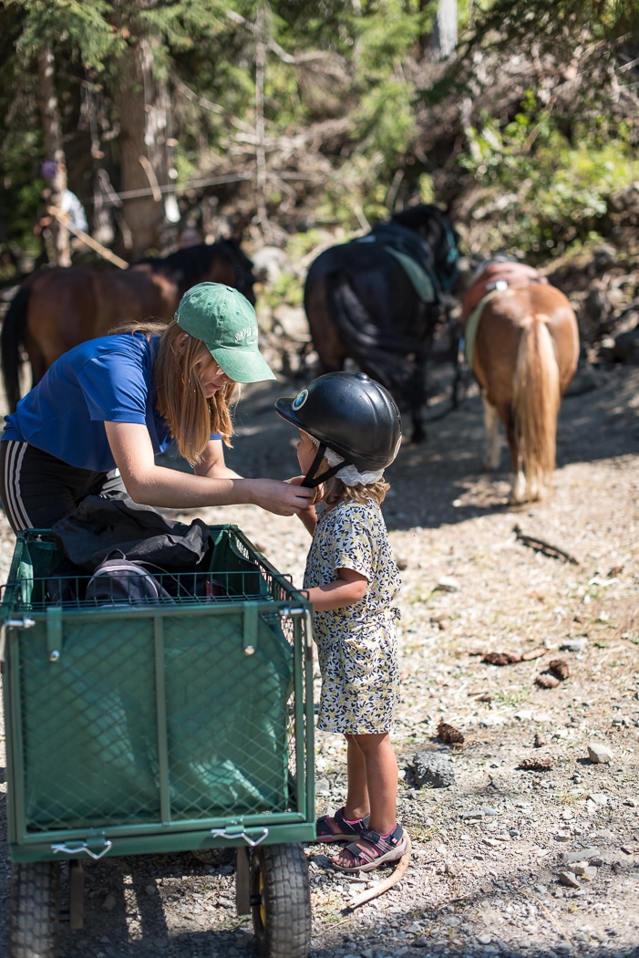 Balade à poney aux Karellis