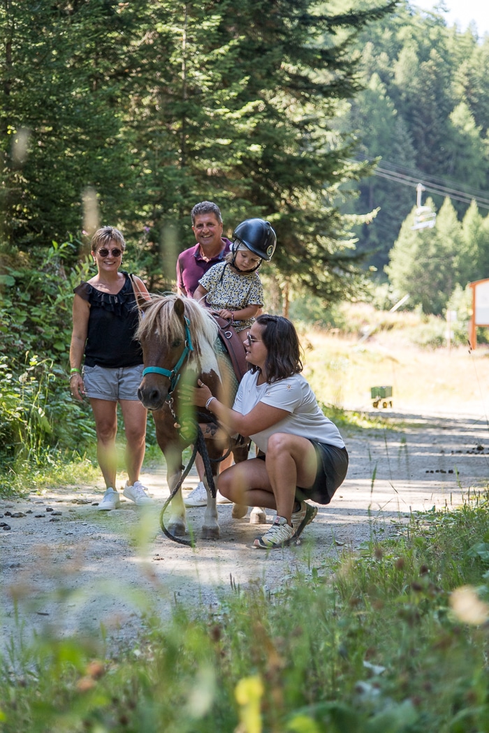 Balade à poney aux Karellis