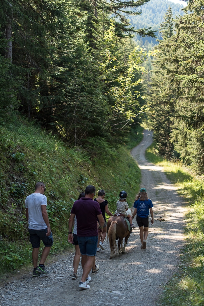 Balade à poney aux Karellis