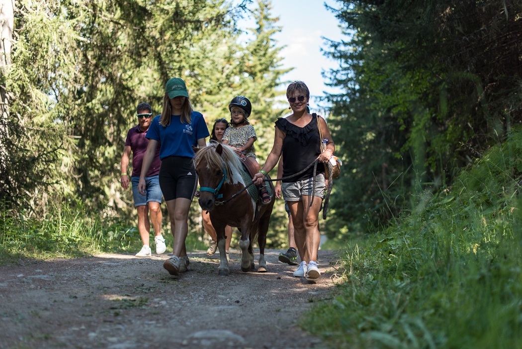 Balade à poney aux Karellis