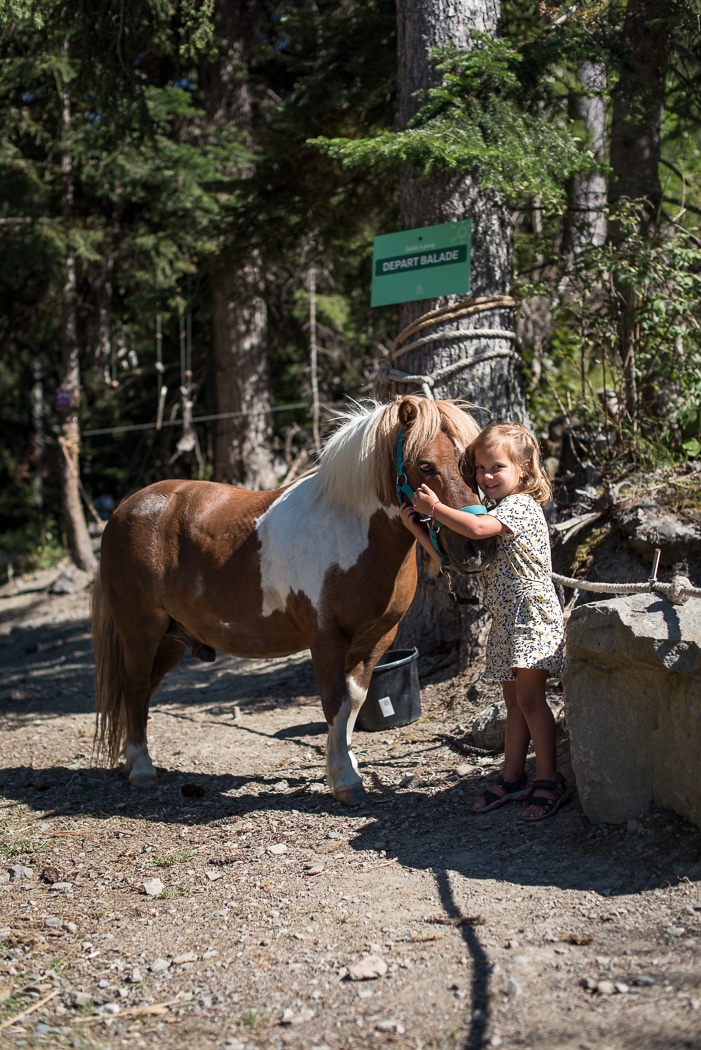 Balade à poney aux Karellis