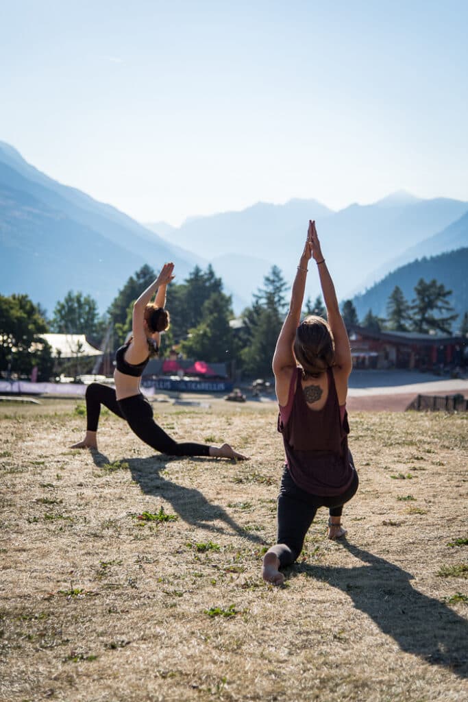 Cours de yoga aux Karellis