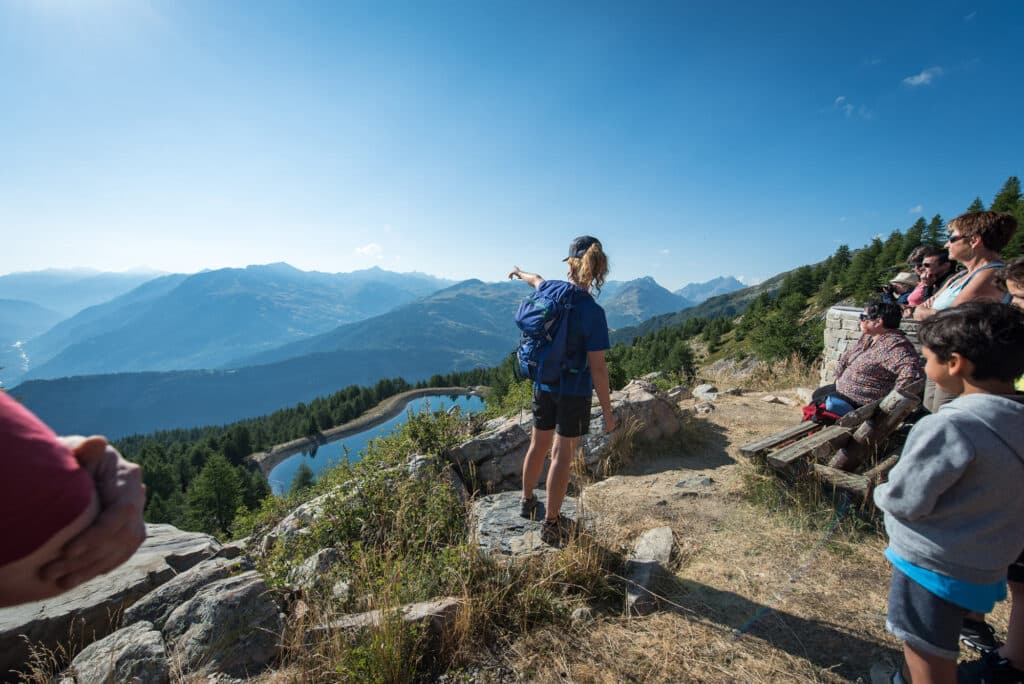 Vue sur la Maurienne depuis les Karellis