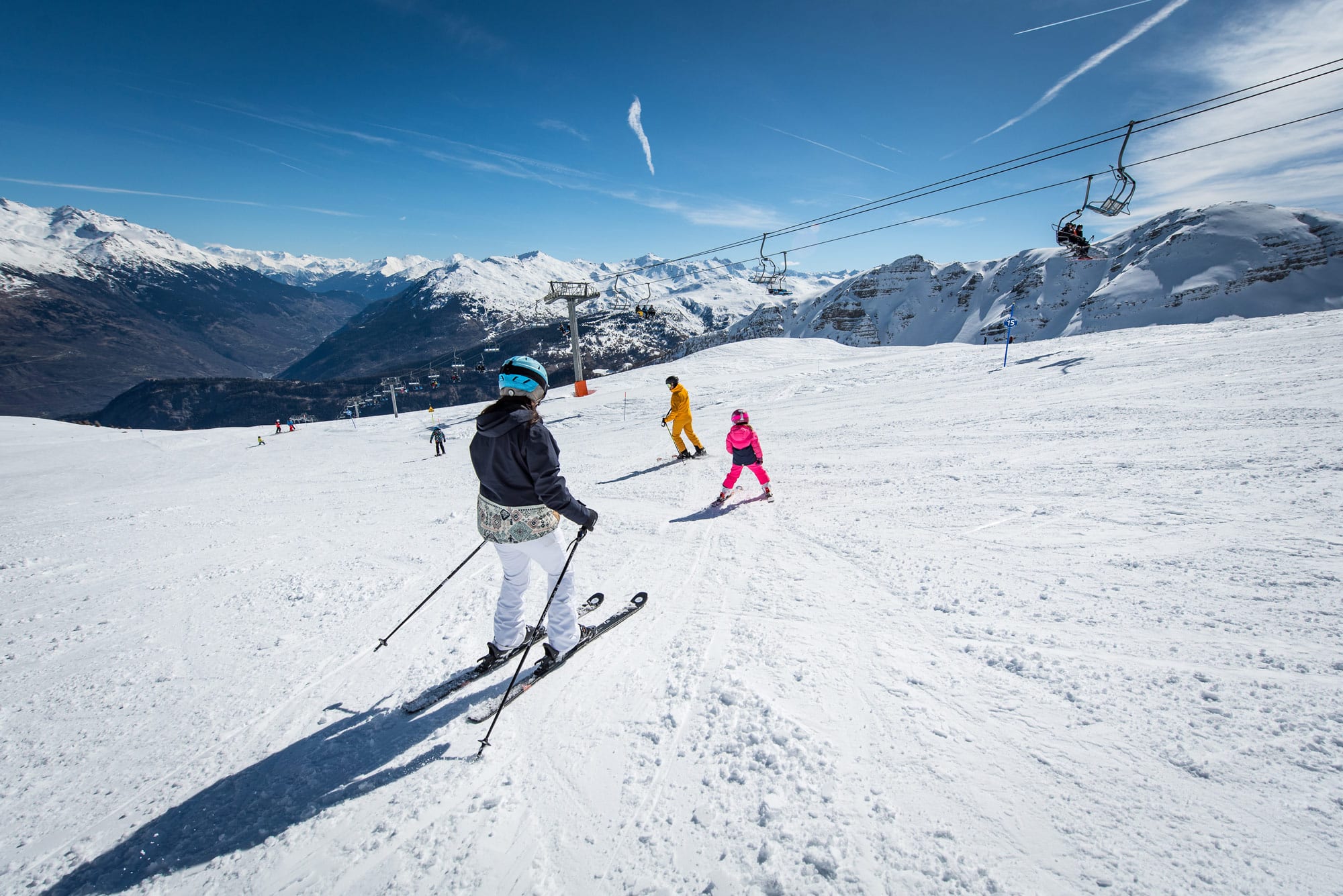 Ski en famille aux Karellis, Savoie