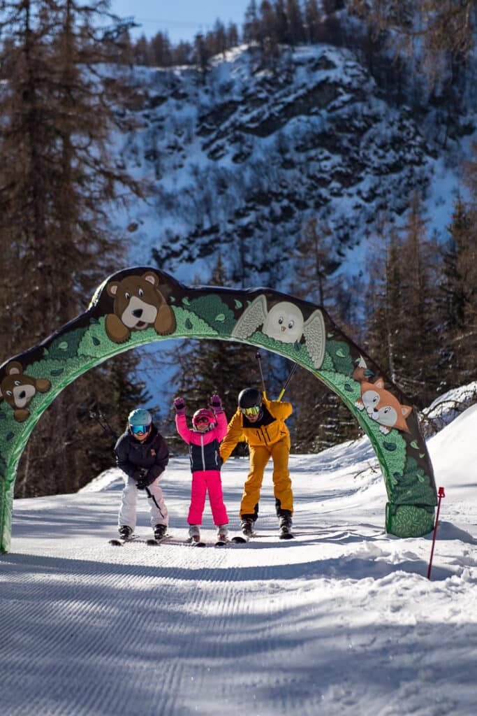 Vacances au ski en famille