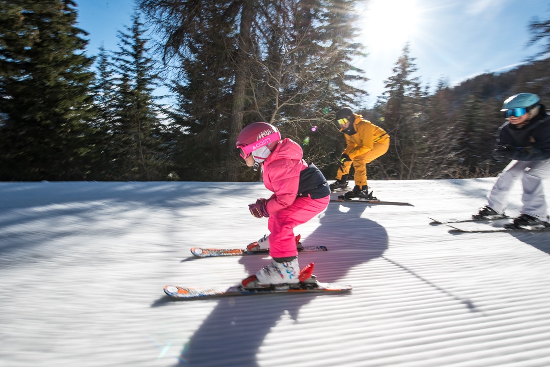 Piste ludique en famille aux Karellis